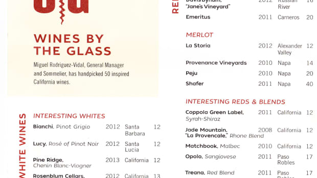 Wine on sale program list