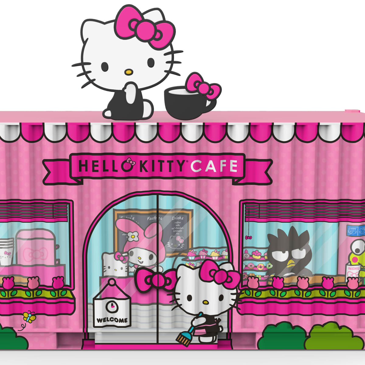This is What The New Hello Kitty Cafe at The Spectrum Looks Like