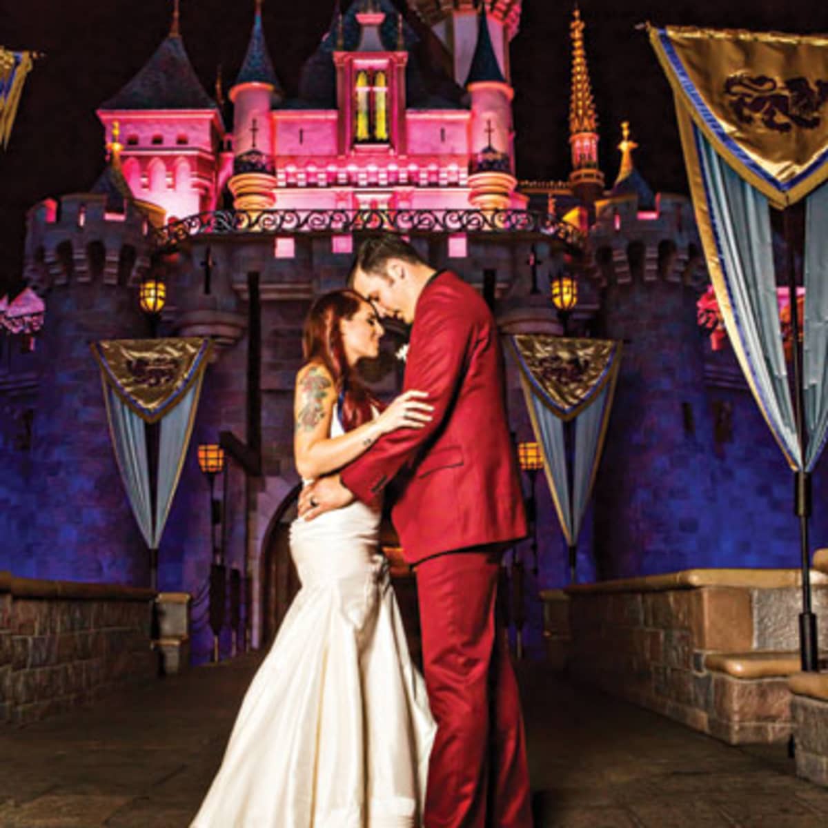 Disneyland wedding top