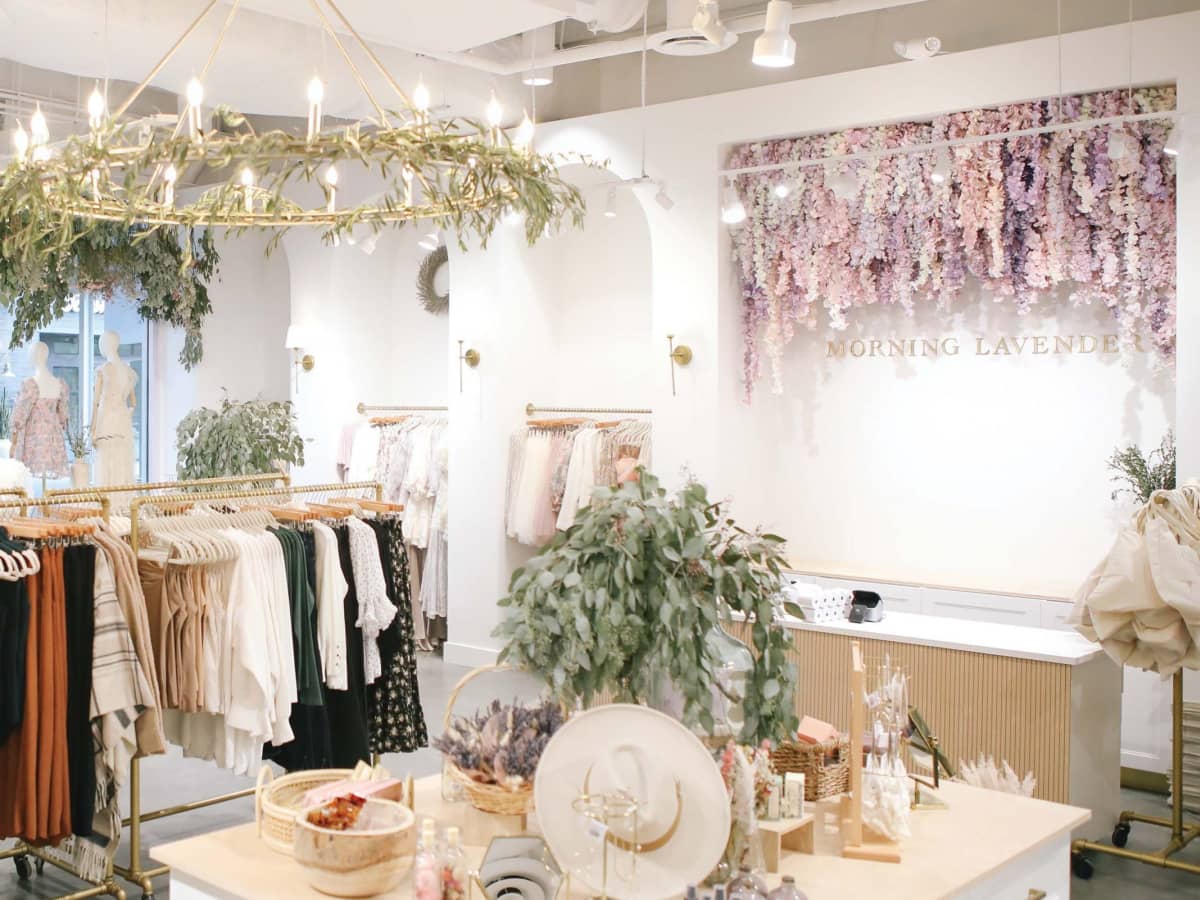 Morning lavender deals clothing