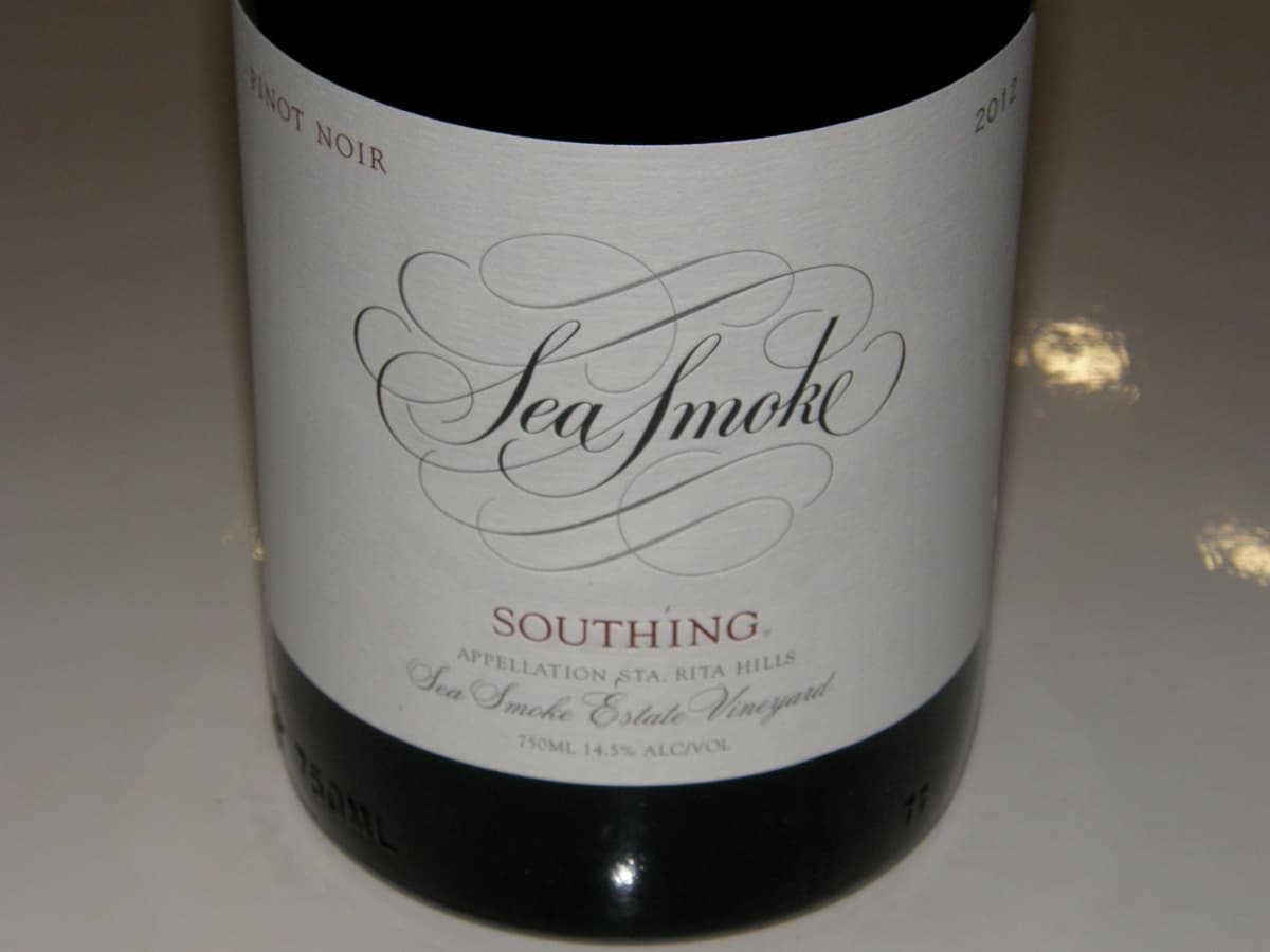 Must Try Wine of Week 2012 Sea Smoke Southing Sta. Rita Hills