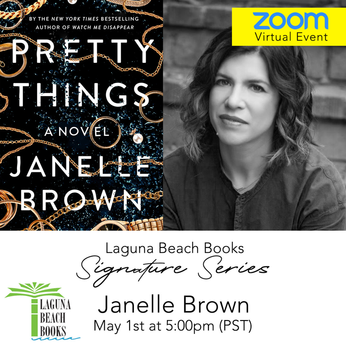 Laguna Beach Books to Host Virtual Events with Janelle Brown and Louise ...