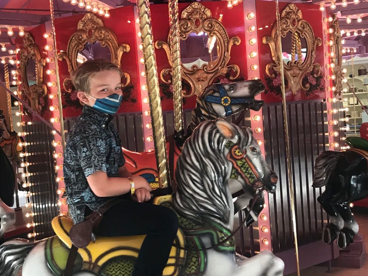 Around Town: Carousels at South Coast Plaza reopen to public Friday, June  25 - Los Angeles Times