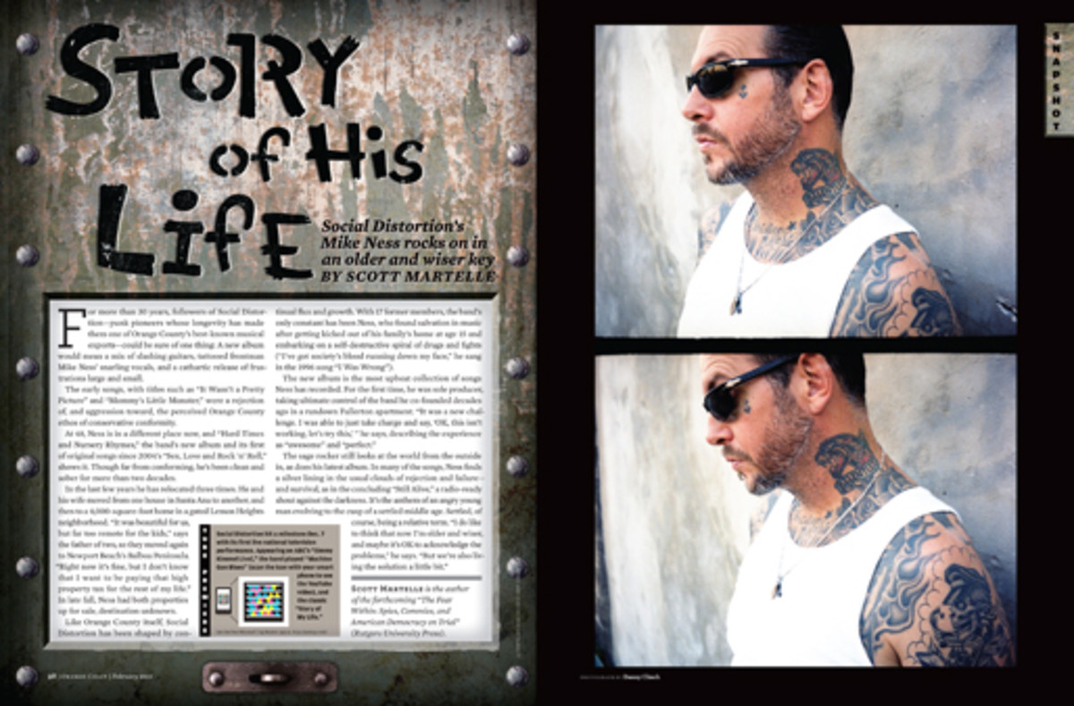 Mike Ness, Story of His Life Orange Coast Mag