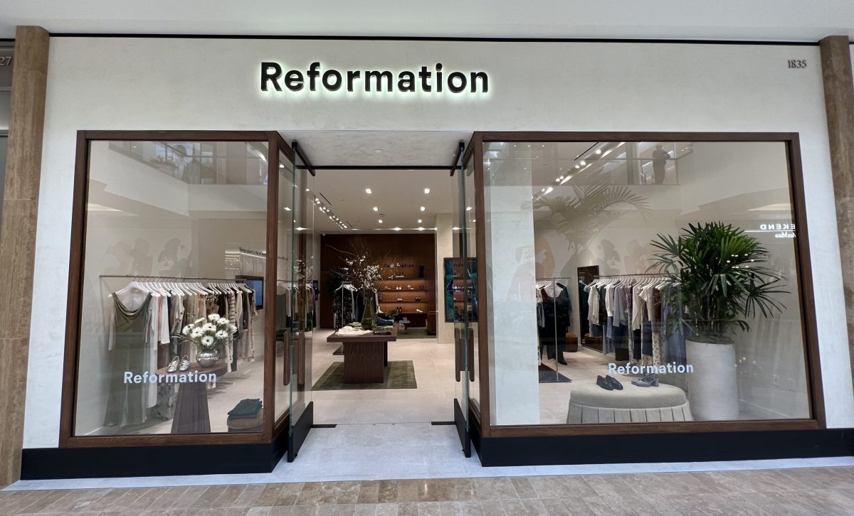 Sustainable Fashion Brand Reformation Opens at South Coast Plaza - Orange  Coast Mag