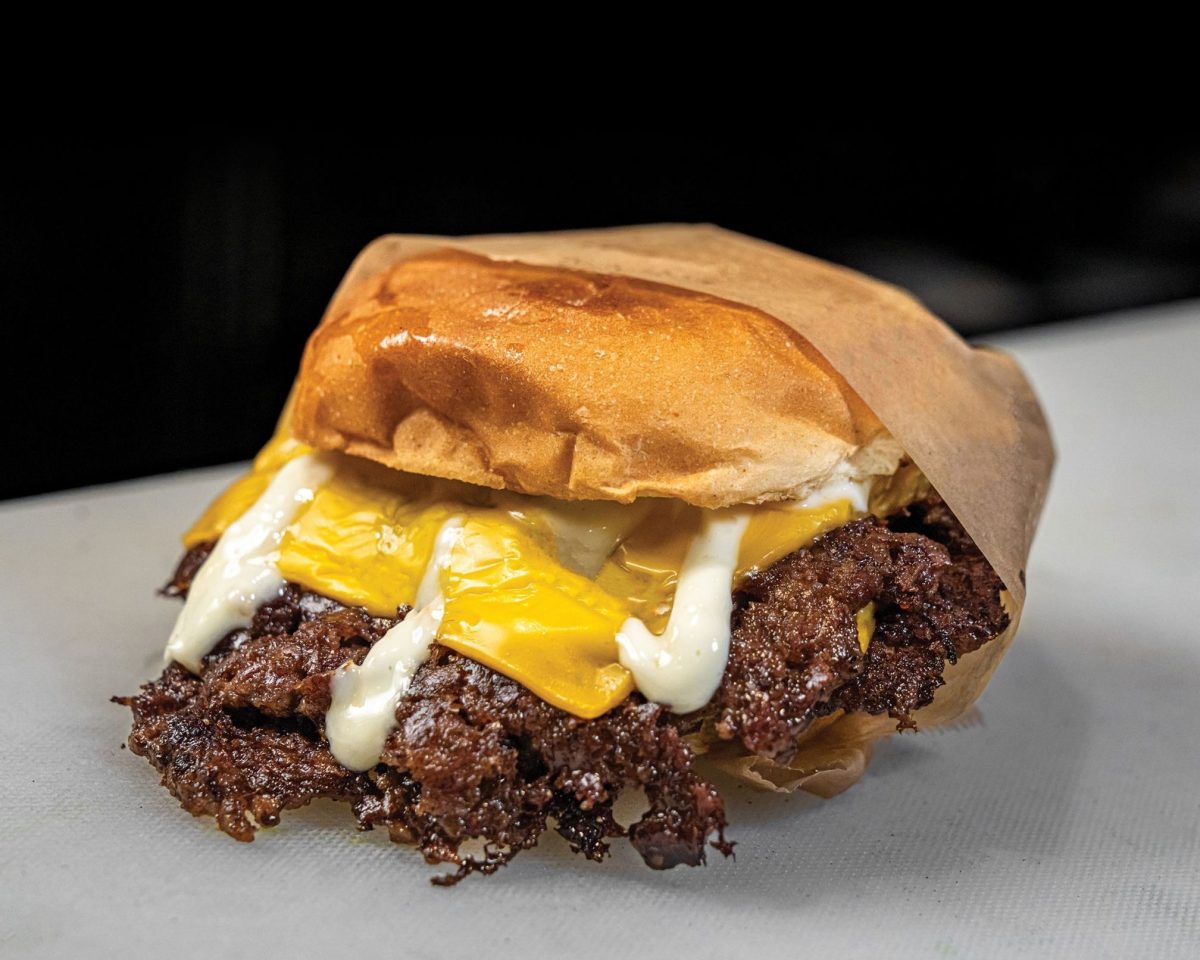 Smash Burger Grilled Cheese - Martin's Famous Potato Rolls and Bread